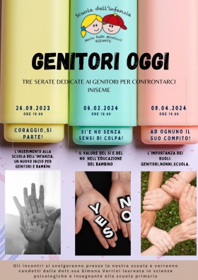 SERATE DEDICATE AI GENITORI - Scuola dell'Infanzia