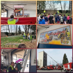 In visita alla caserma dei Vigili del fuoco - Scuola dell'Infanzia